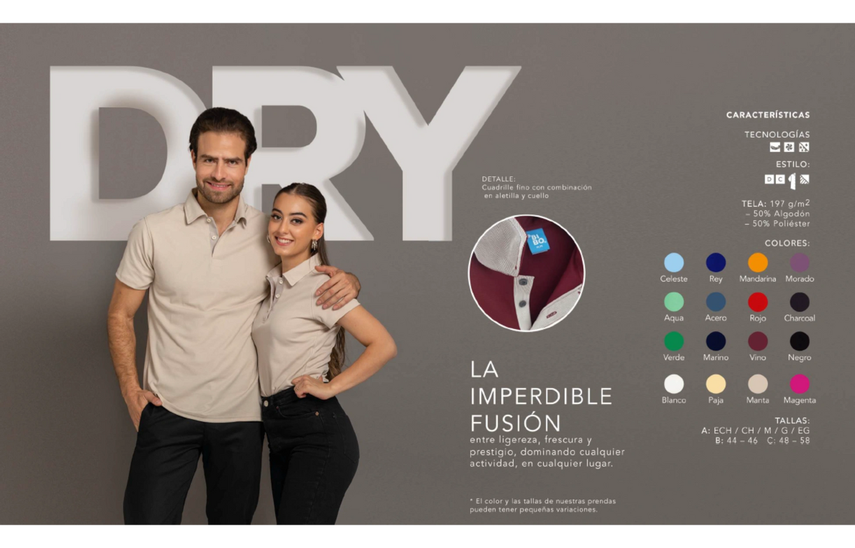 Playeras Polo Bibo Dry