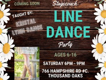 3 hour drop off event. Kids line dance, crafts & more.