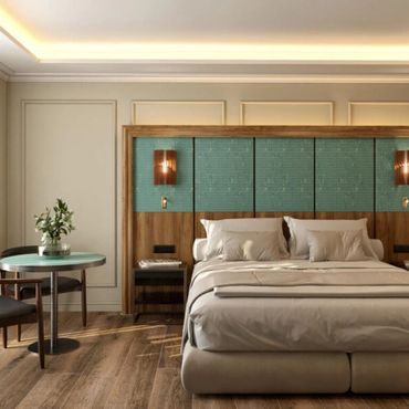 luxury room at yoga break in spain