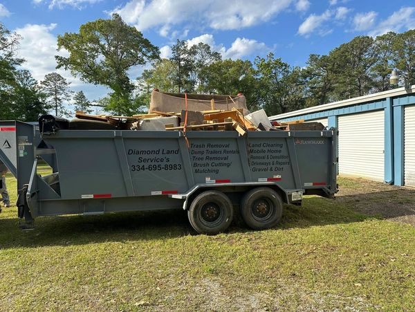 Diamond Land Service's dumpster rental