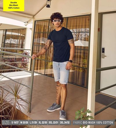 Jonnie Bio Wash Round Custom T-SHIRT PRINITNG