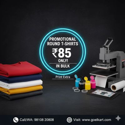 promotional round neck t-shirts delhi - noida - gurgaon