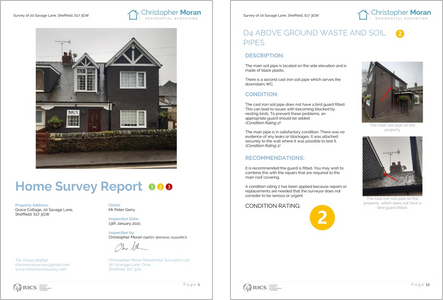 Sheffield Homebuyers Survey, Level 2 Survey, Level 3 Survey, Building Survey