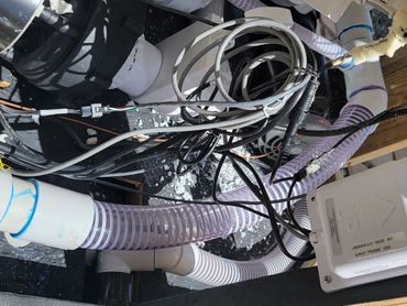 2 inch hose replacement at PVC.