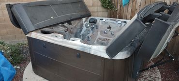 Spa cover tuff cover replacement and brackets.