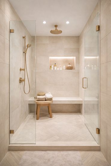 Diseño y ambientacion de baño spa