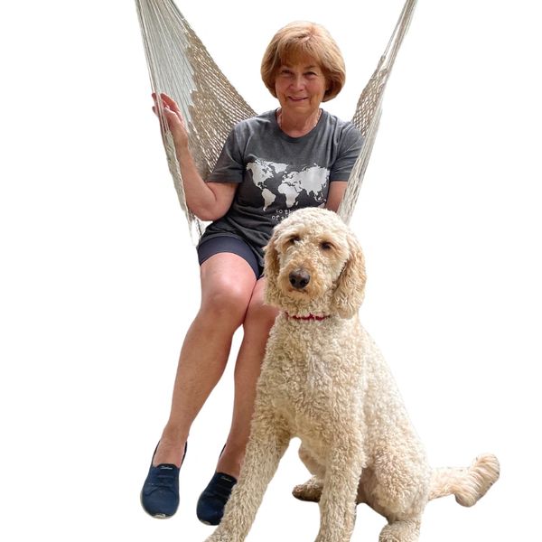 Picture of Diane and her dog Luci