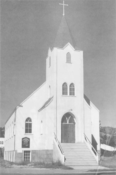 The Historic Christ Evangelical Lutheran Church, our original location on Bernard Avenue, Kelowna, i