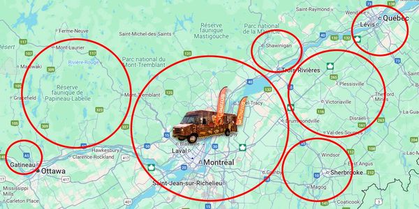 Secteurs de service camion de rue Churros & Churros