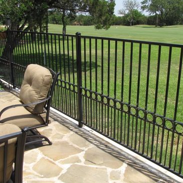 Aluminum Black  Fence