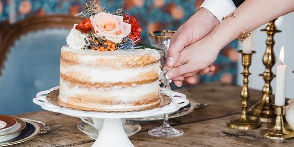 Miniature Wedding Cake in Estes Park for Elopement by Marry me IN Colorado