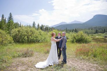 lily lake elopement by marry me in colorado