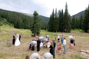 Marry Me IN Colorado wedding at Hidden Valley Ranch