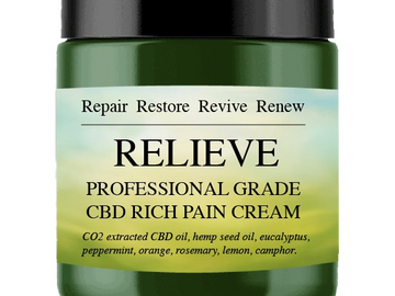 CBD pain relieving cream