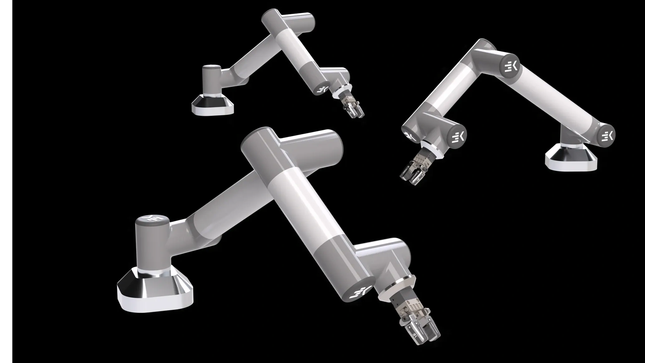 Robotic Gripper Fingers FBG Force Sensors Automation Process Control