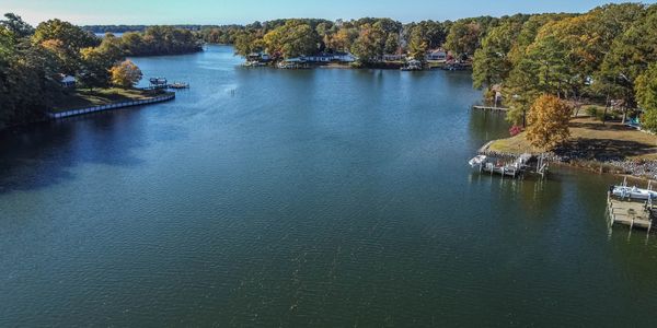 Drone view of Whays Creek.