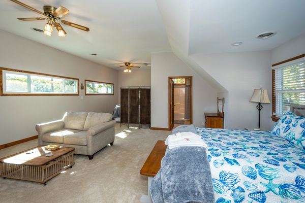 Sitting area upstairs