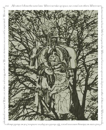 Natural law, we are symbiotic with everything in nature and the universe.