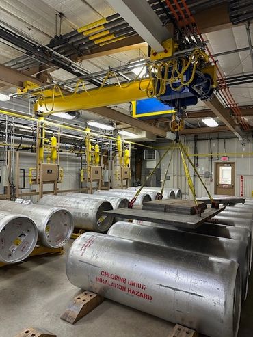 New Crane Installation Load Test