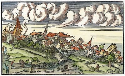 Medieval earthquake