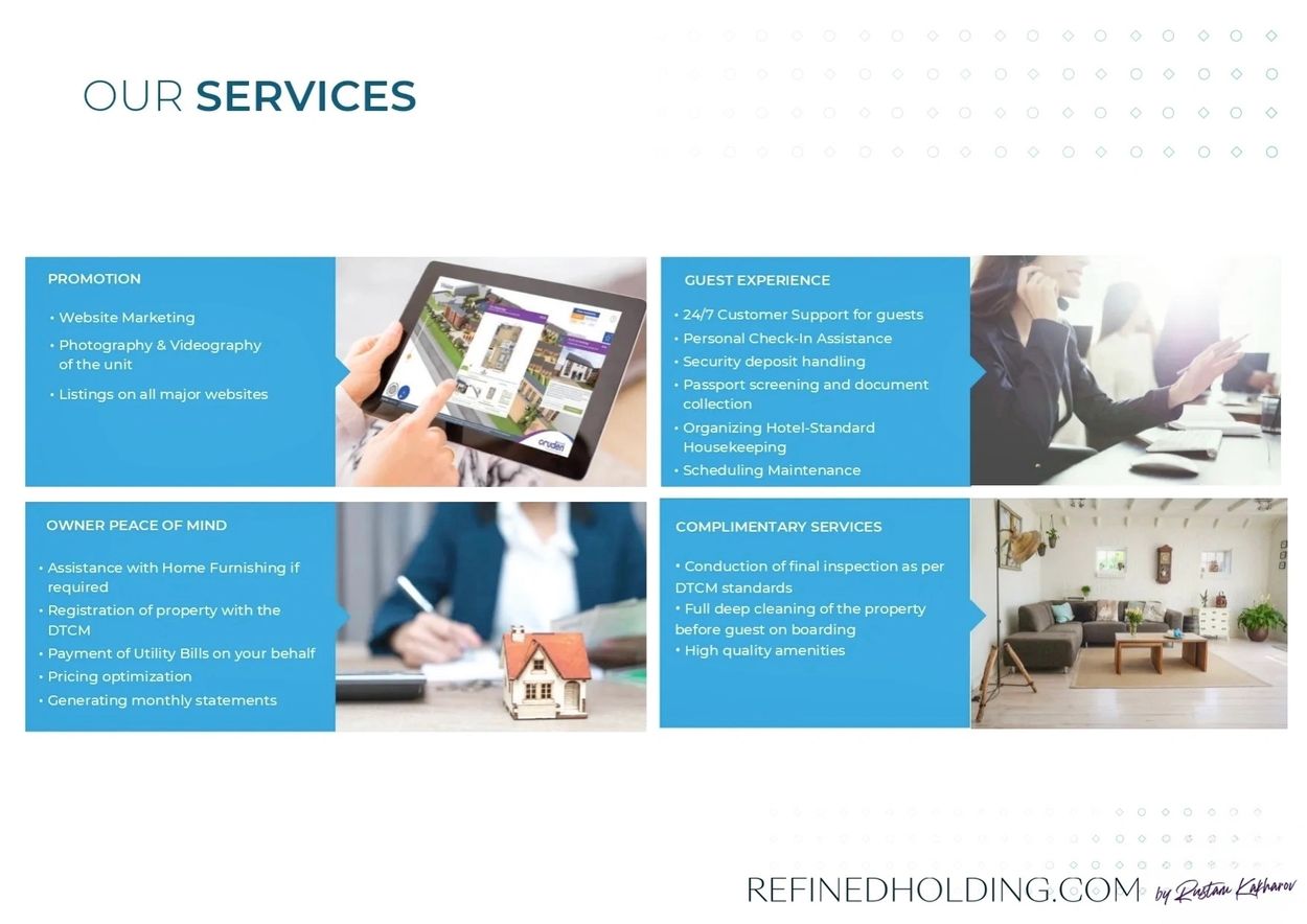 Refined Holding Holiday Homes 3