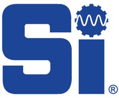 Logo for Shermco Industries. A blue capital S and little i with a Registered Trademark.
