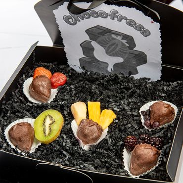 Happiness: chocolate infused with pineapple and citrus! & 5 more flavors
