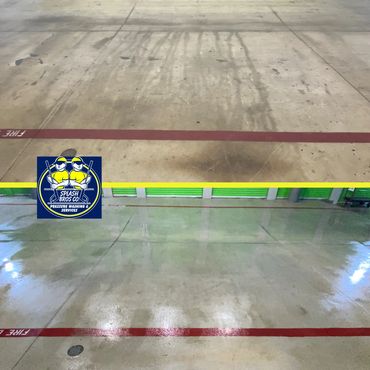 Commercial pressure washing in San Antonio, Texas. We use professional equipment and cleaners.