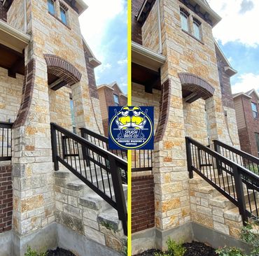 Stone and brick are the most crucial surfaces to receive a soft wash. House washing in San Antonio