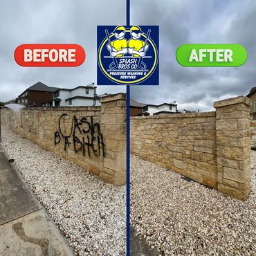 Graffiti removal is very popular with HOA Communities as it restores the shine lost after vandalism