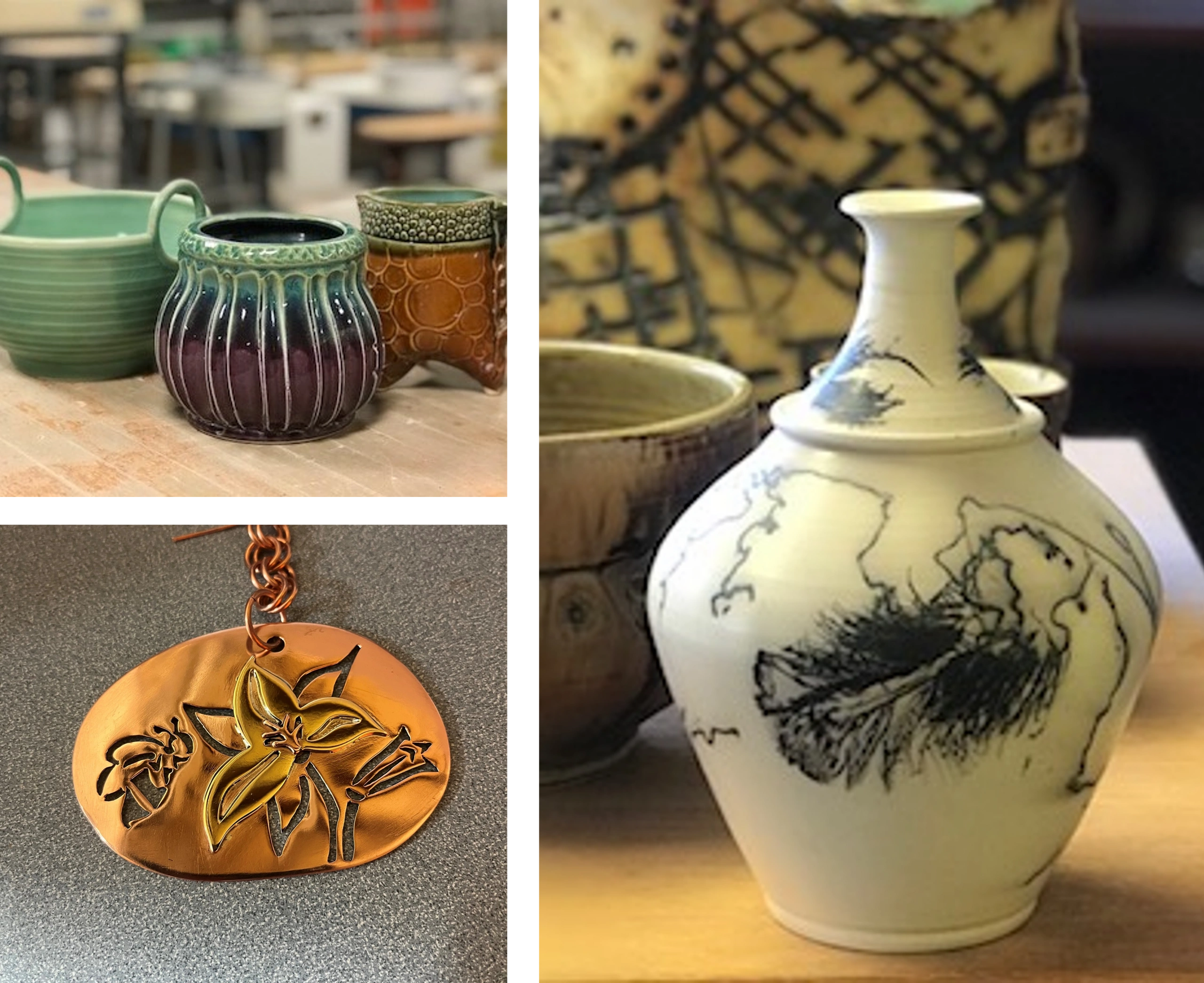 Local Pottery Studio + Gallery