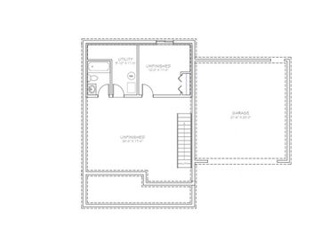 Two story house basement floor plans