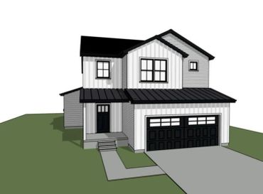 Drawing of the Two story house plans Carmen Juanita