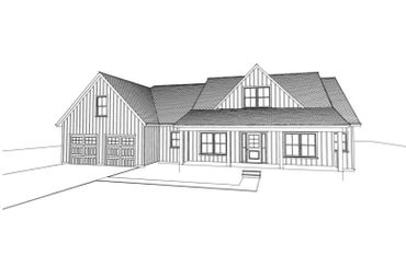 drawings of the front of the blueprint the county ranch.