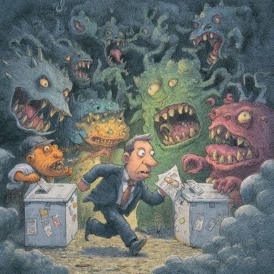 Midjourney 2025 with inputs by P. Verbica.