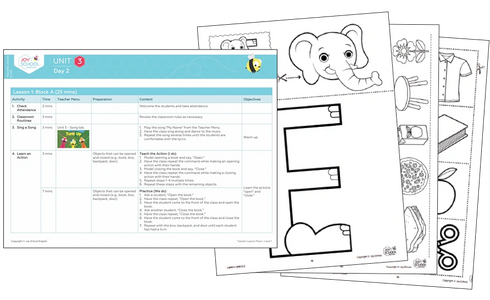 programas de estudio, materiales impresos