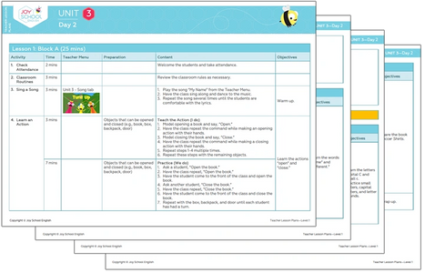 Planes de estudio del profesor