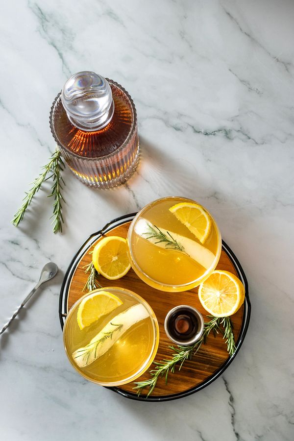 well lit and beautifully composed cocktail photography