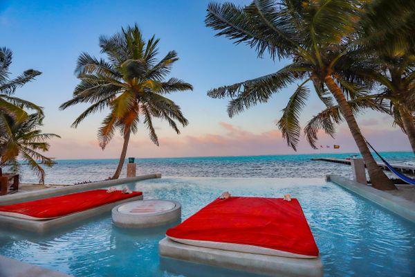 commercial photography for resort in Belize: advertising and product photography: destination photo