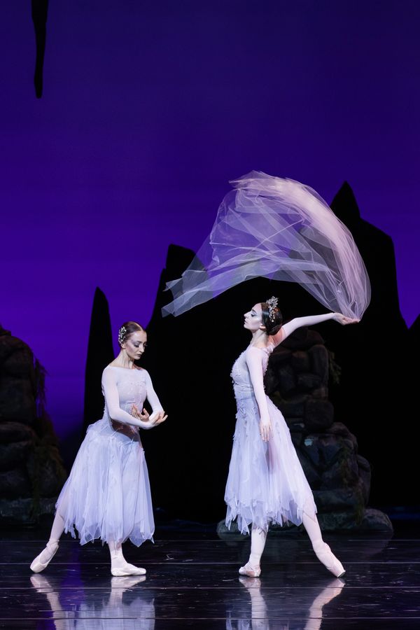 Photography of theatrical performance at the Tobin Center in San Antonio Texas for Ballet company.