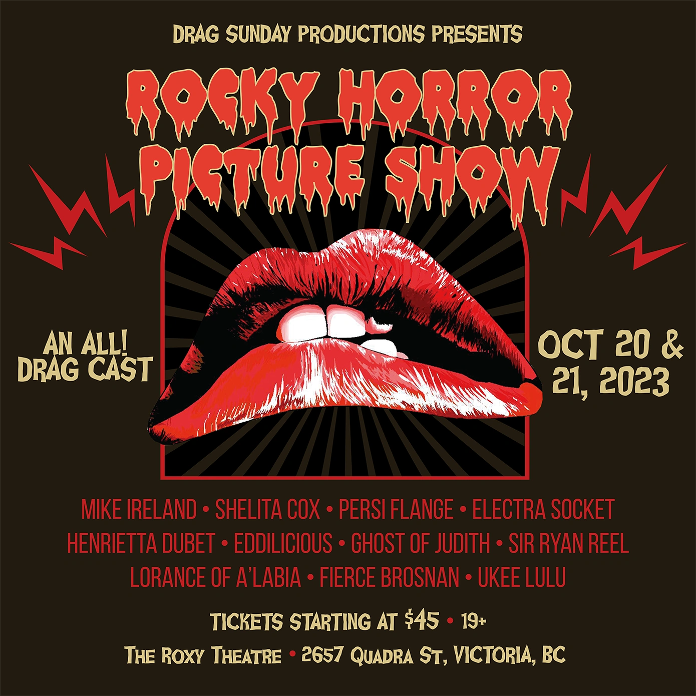 rocky horror promo 2023