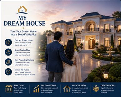 home buying plan, house down payment planning, home loan planning Surat, buy dream house plan, property goal planning India