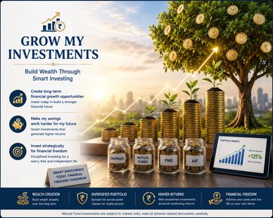 investment planning Surat, mutual fund investment India, SIP planning, grow investments, wealth growth advisor, best investment plan India