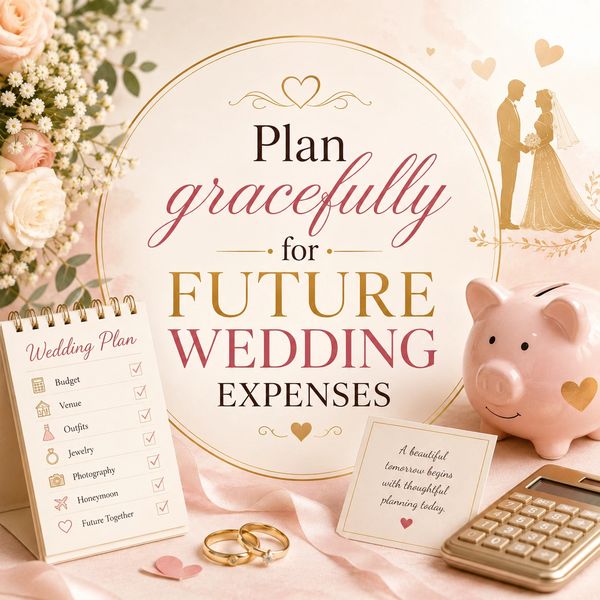 Planning wedding expenses with grace and care.