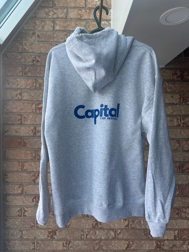 Custom hoodie screen printed desgin