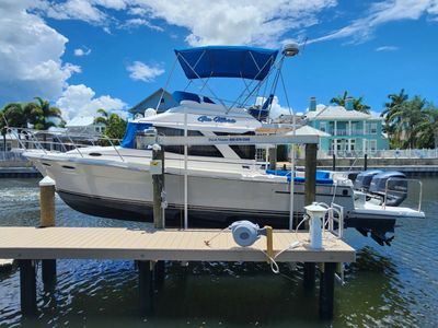 Davit Master boat lift installation Tampa Bay Florida