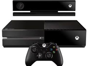 An Xbox One with Kinect
