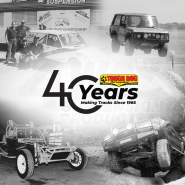 TOUGH DOG SUSPENSION CELEBRATING 40 YEARS, SEVERAL CARS IN PHOTOS SOME OLD