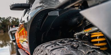 4x4 Coil Springs IN FRONT OF CAR