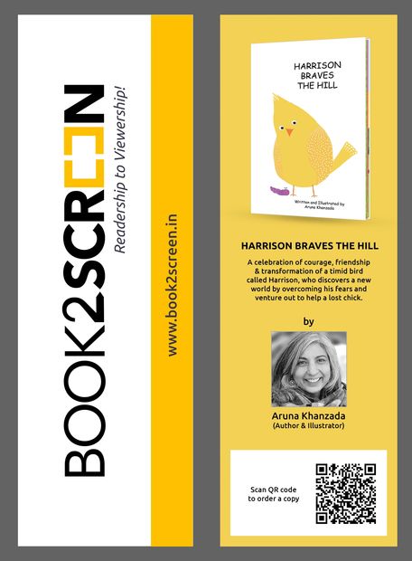 Book Mark of Aruna Khanzada's Book Harrison Braves the Hill for London Book Fair 2020